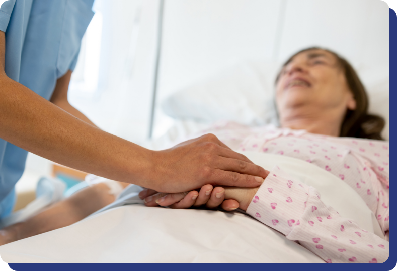 patient receiving hospice continuous care
