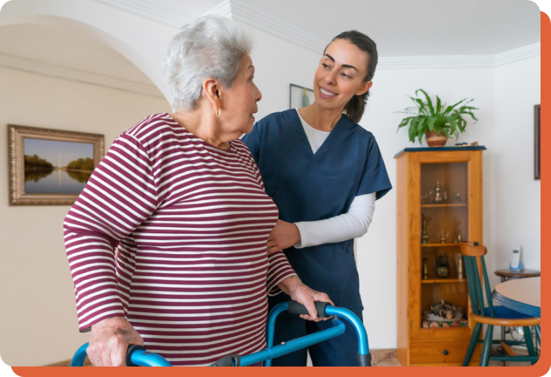 Hospice continuous care for senior patient