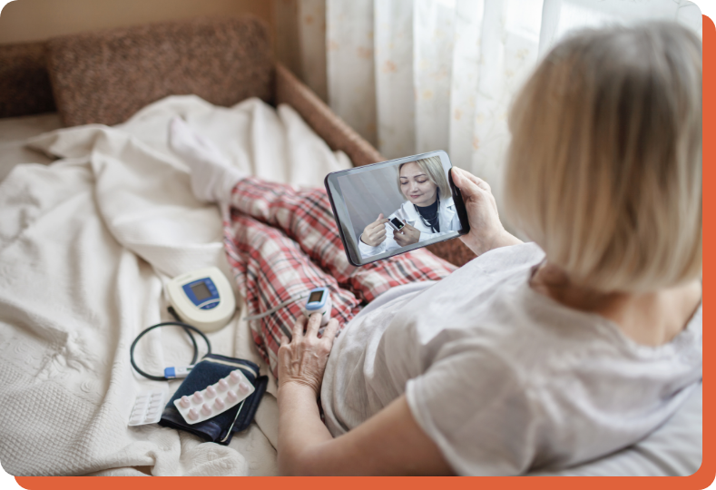 remote patient monitoring appointment for home health