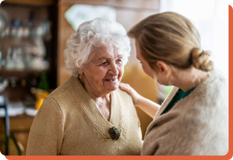 doctor providing alzheimer's home care